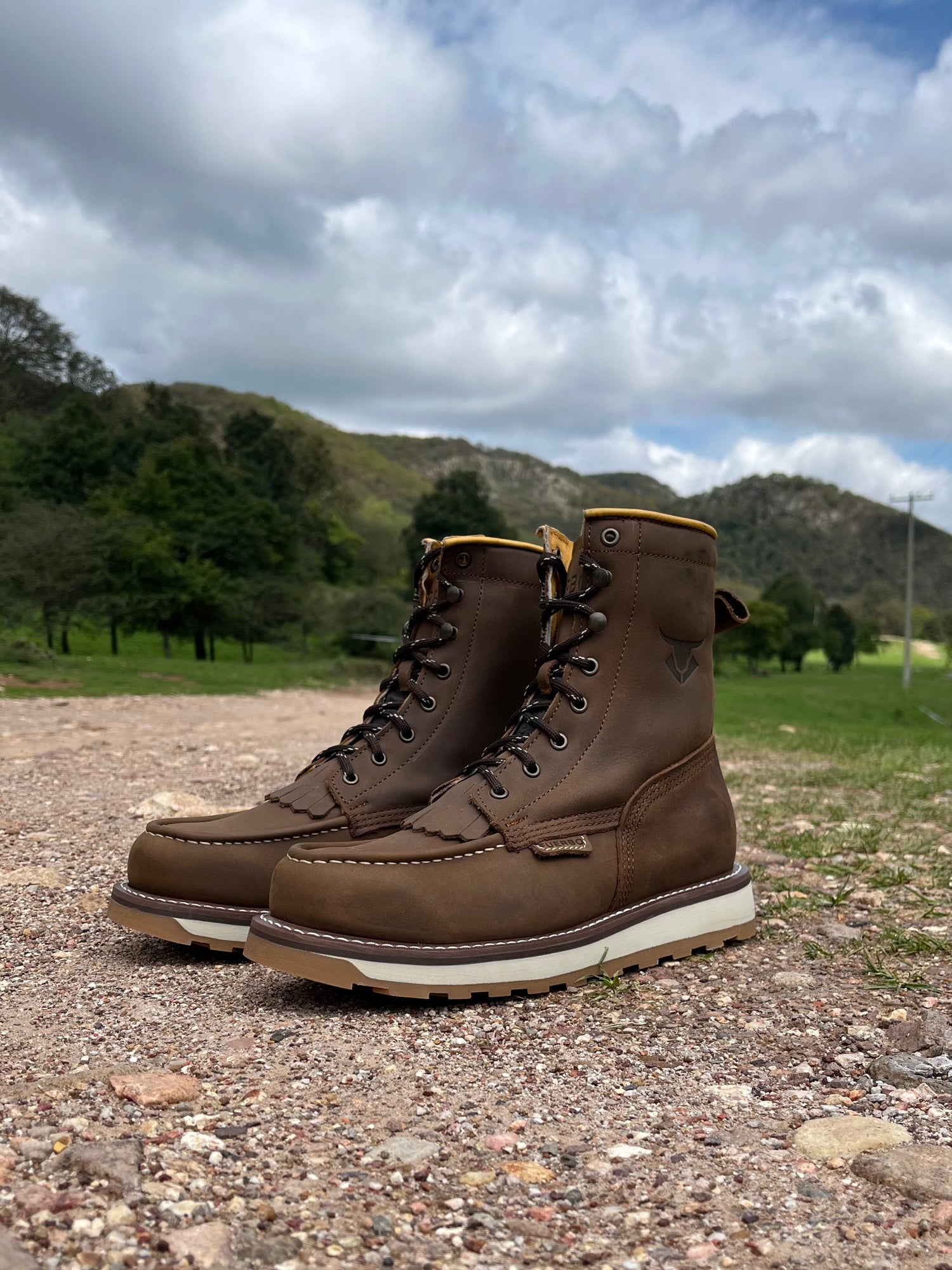 Fuerbo Model L-50 Mango Tan Full Grain Leather Goodyear Welt Construction 