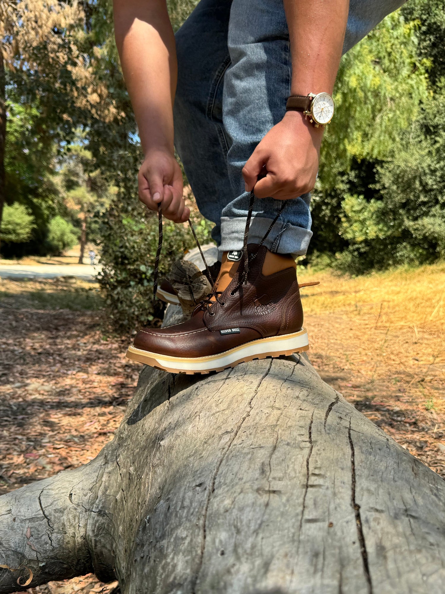 Silver Bull Model SB-662 6-Inch Work Boot Goodyear Welt Construction