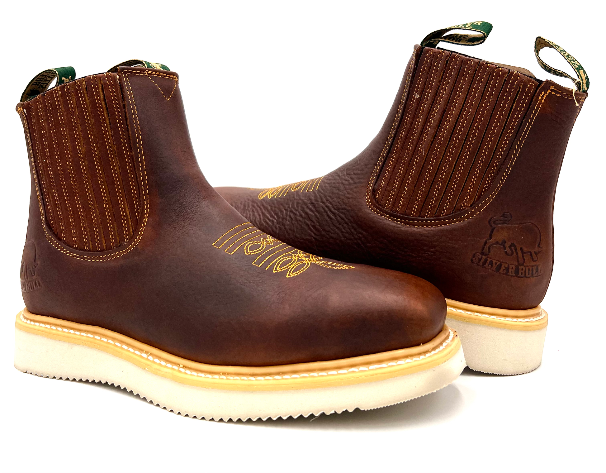 SB-3070 Rodeo Work Boots Wedge Sole image 3