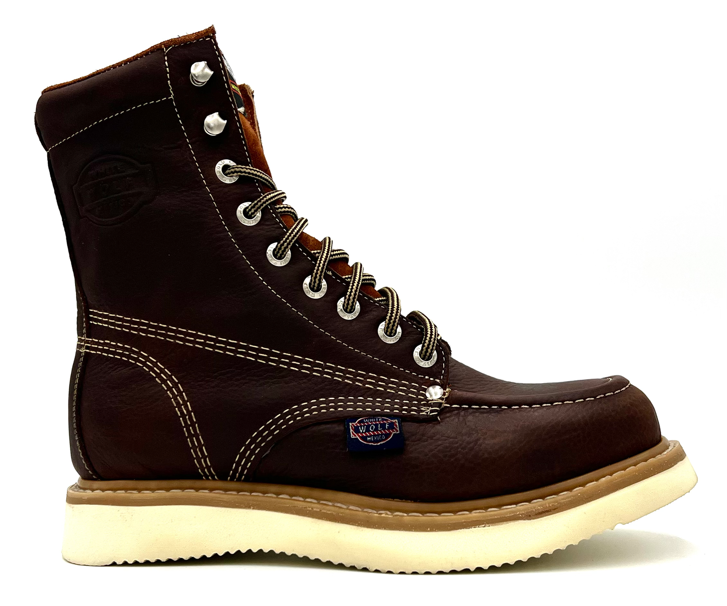 WW-955 Moc Toe Lacer Wedge Sole image 1