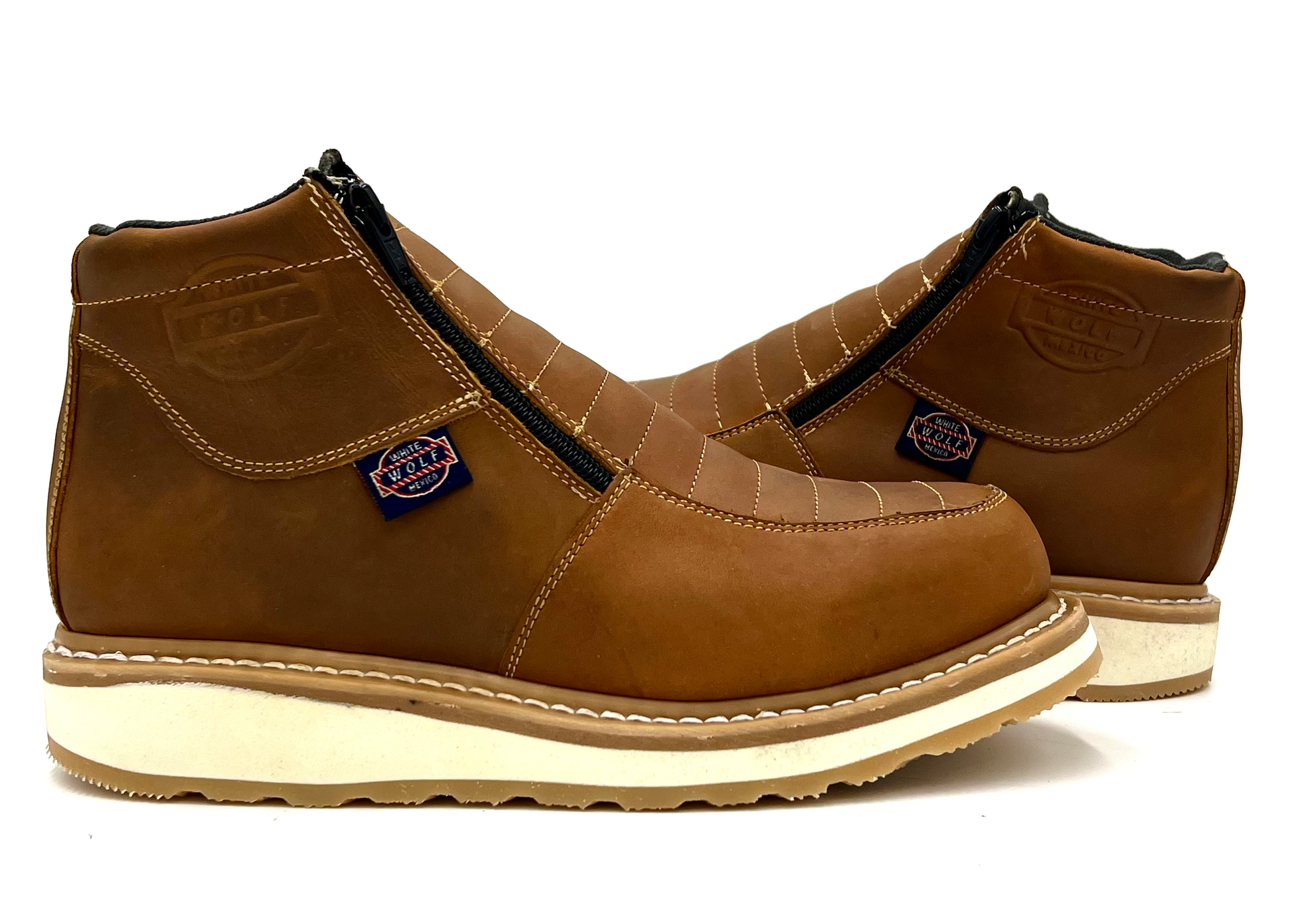 WW-980 Double Zipper Dual Density Work Boot image 3