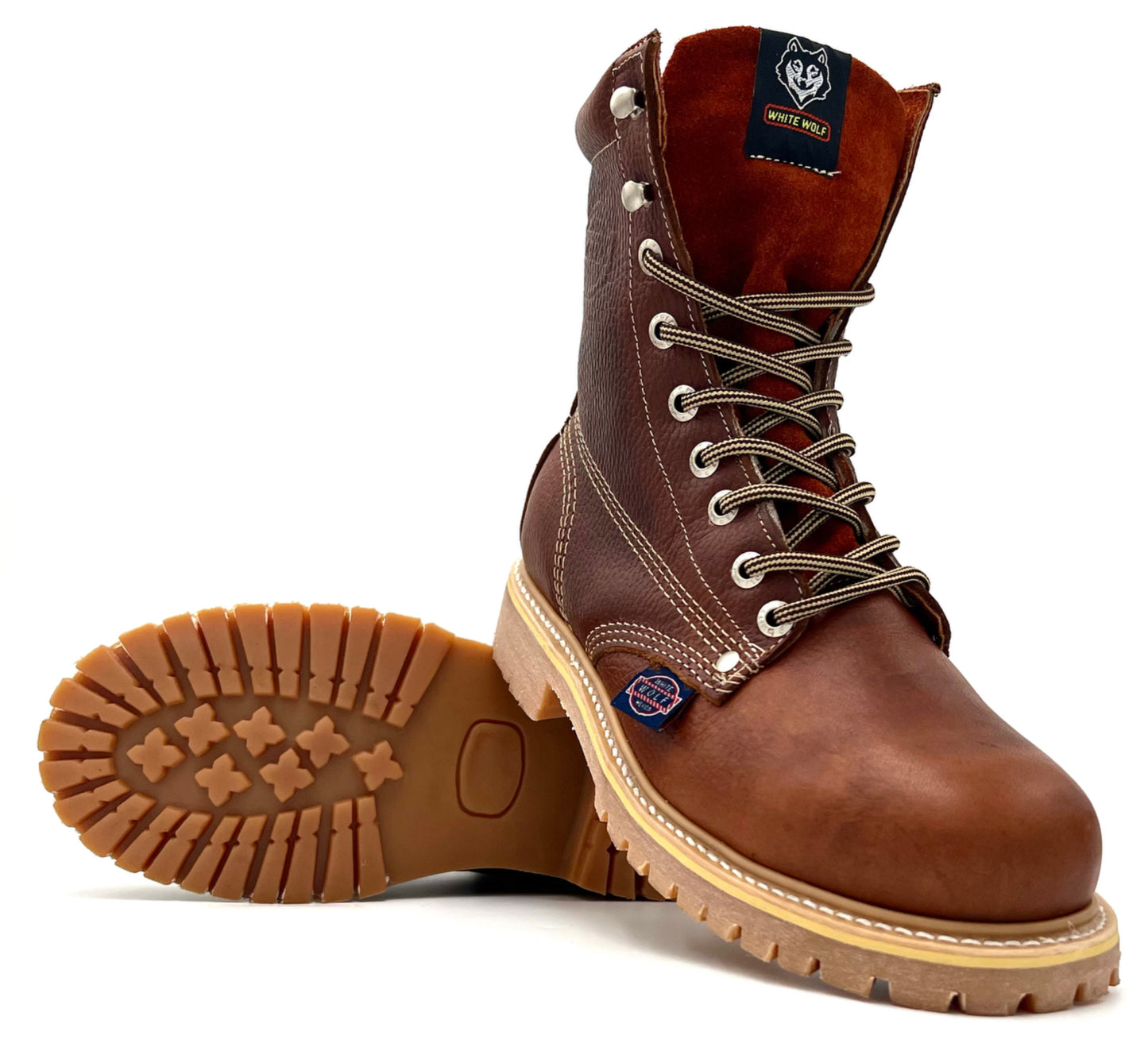 WW-951 Rubber Sole Lace Up Boot image 1