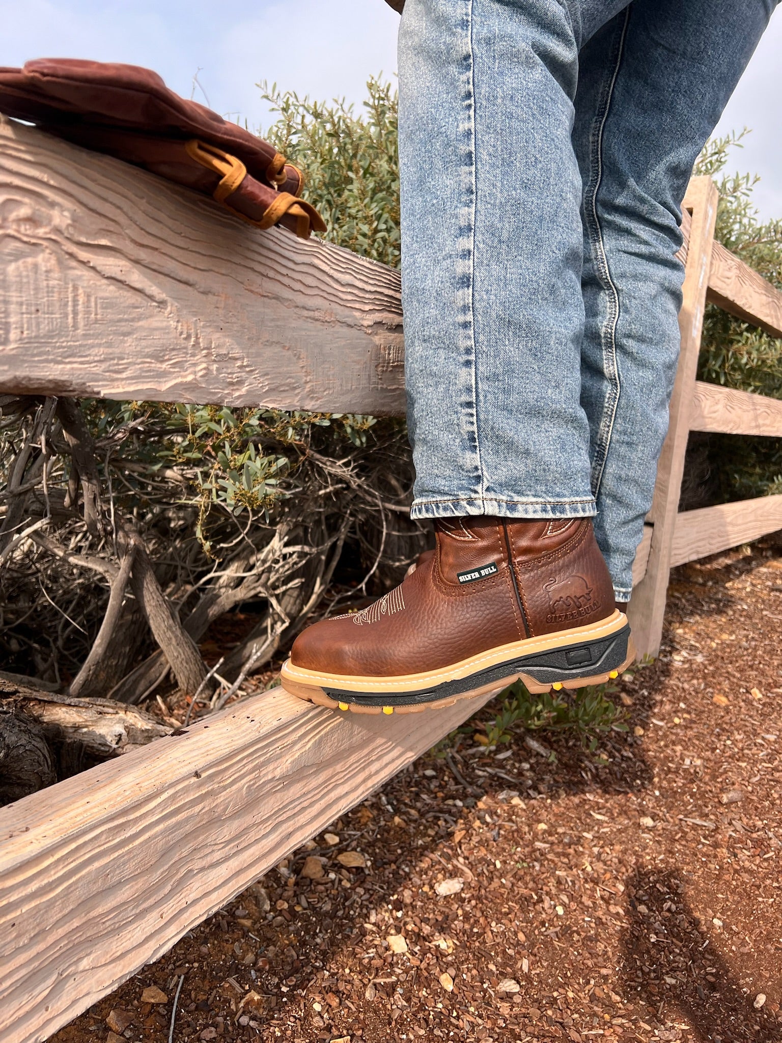 SB-5059 Rodeo Work Boots Dual Density Sole image 6