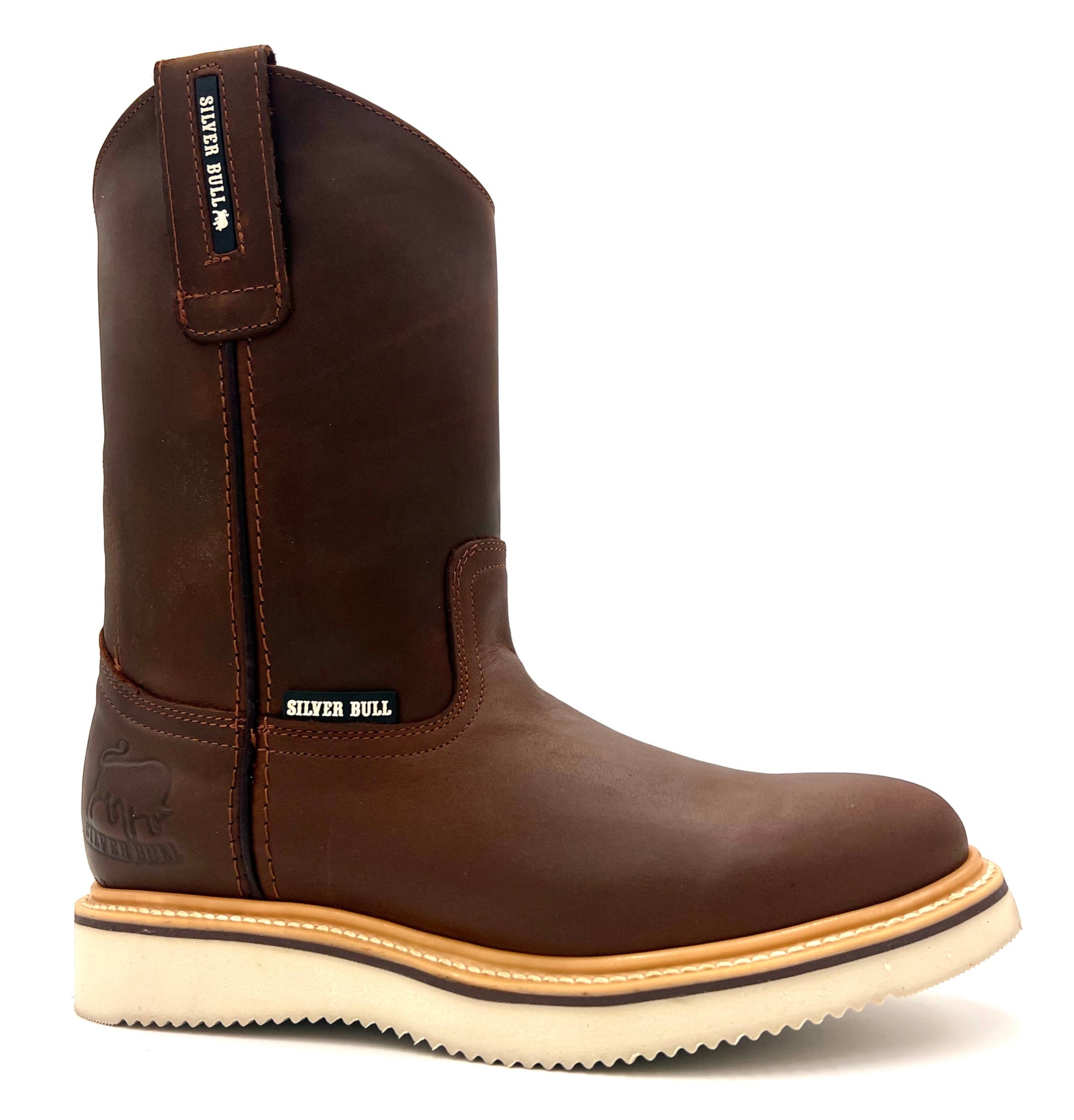 SB-700 Café Papaya Roper Work Boot Wedge Sole image 1