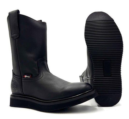 AO-470 Black Roper Work Boot Wedge Sole image 0