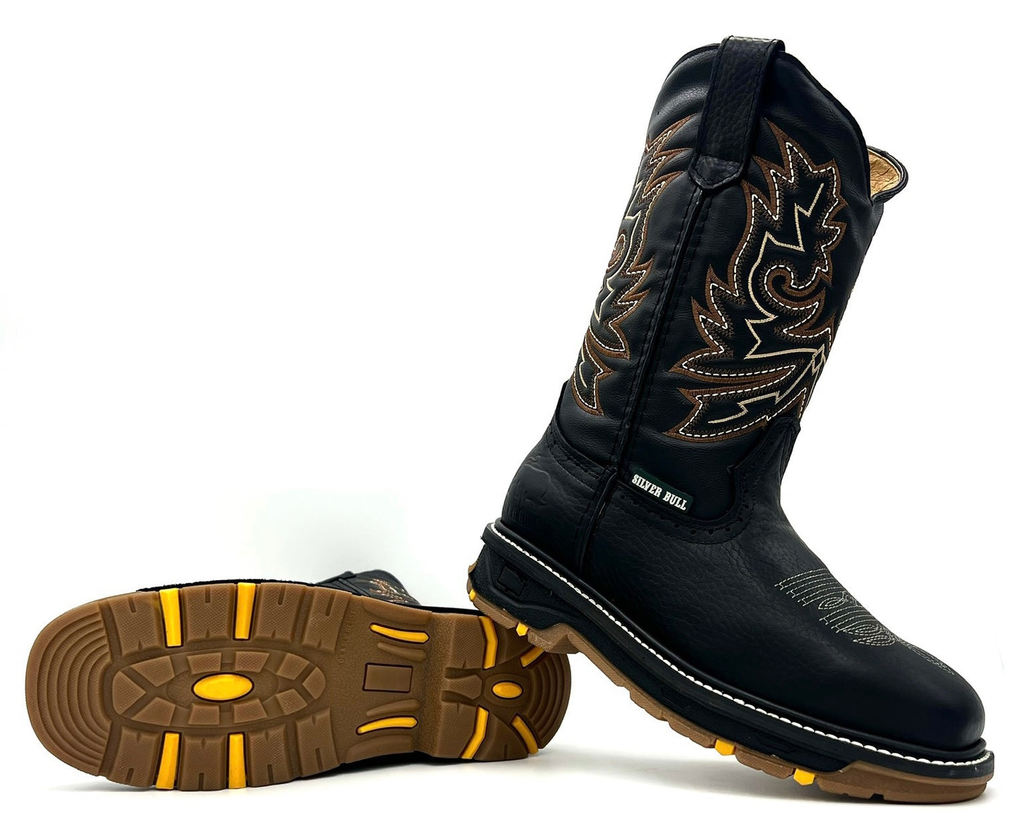 SB-5059 Black Rodeo Work Boots image 2