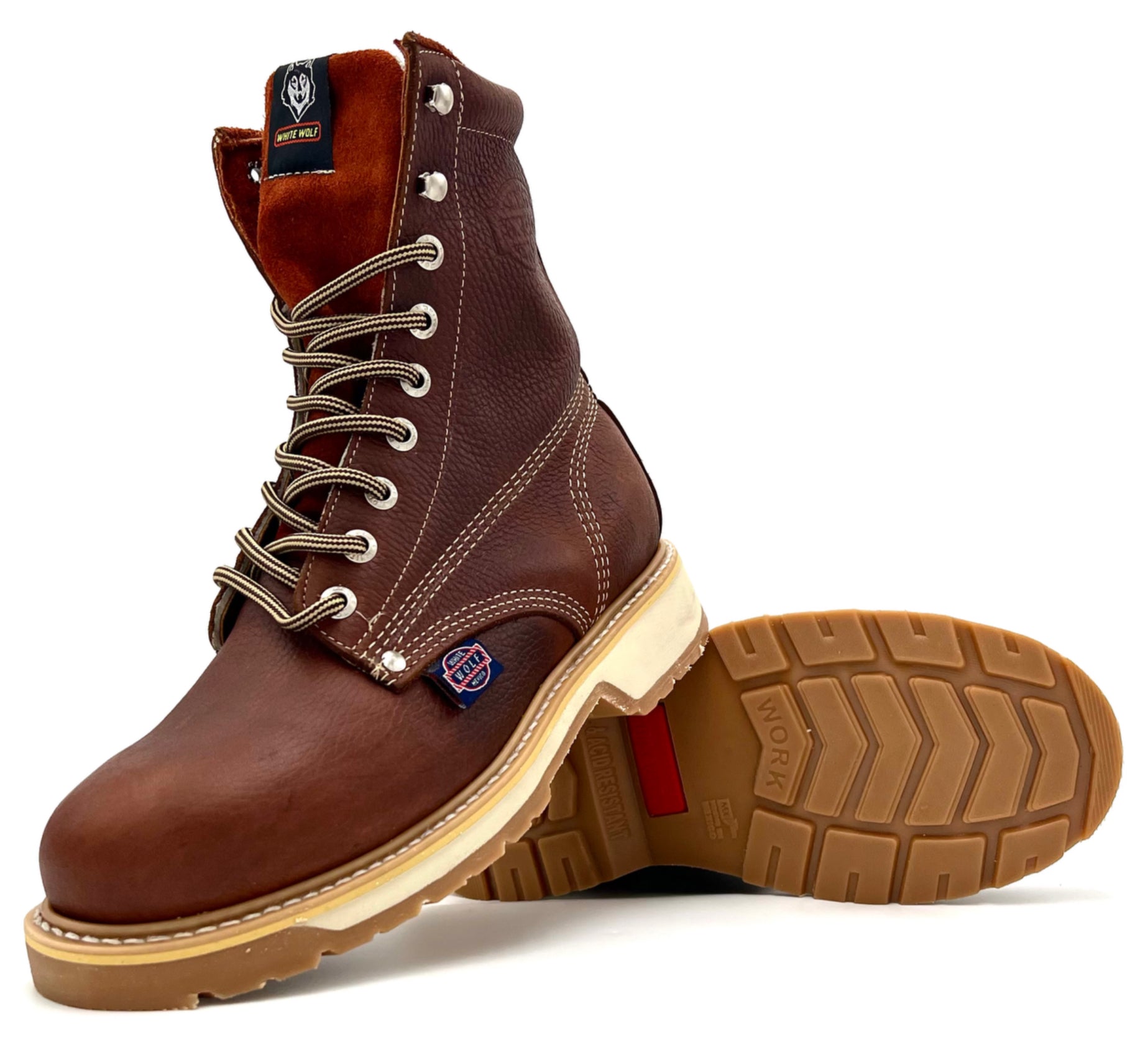 WW-951 Industrial Sole Lace Up Boot image 4