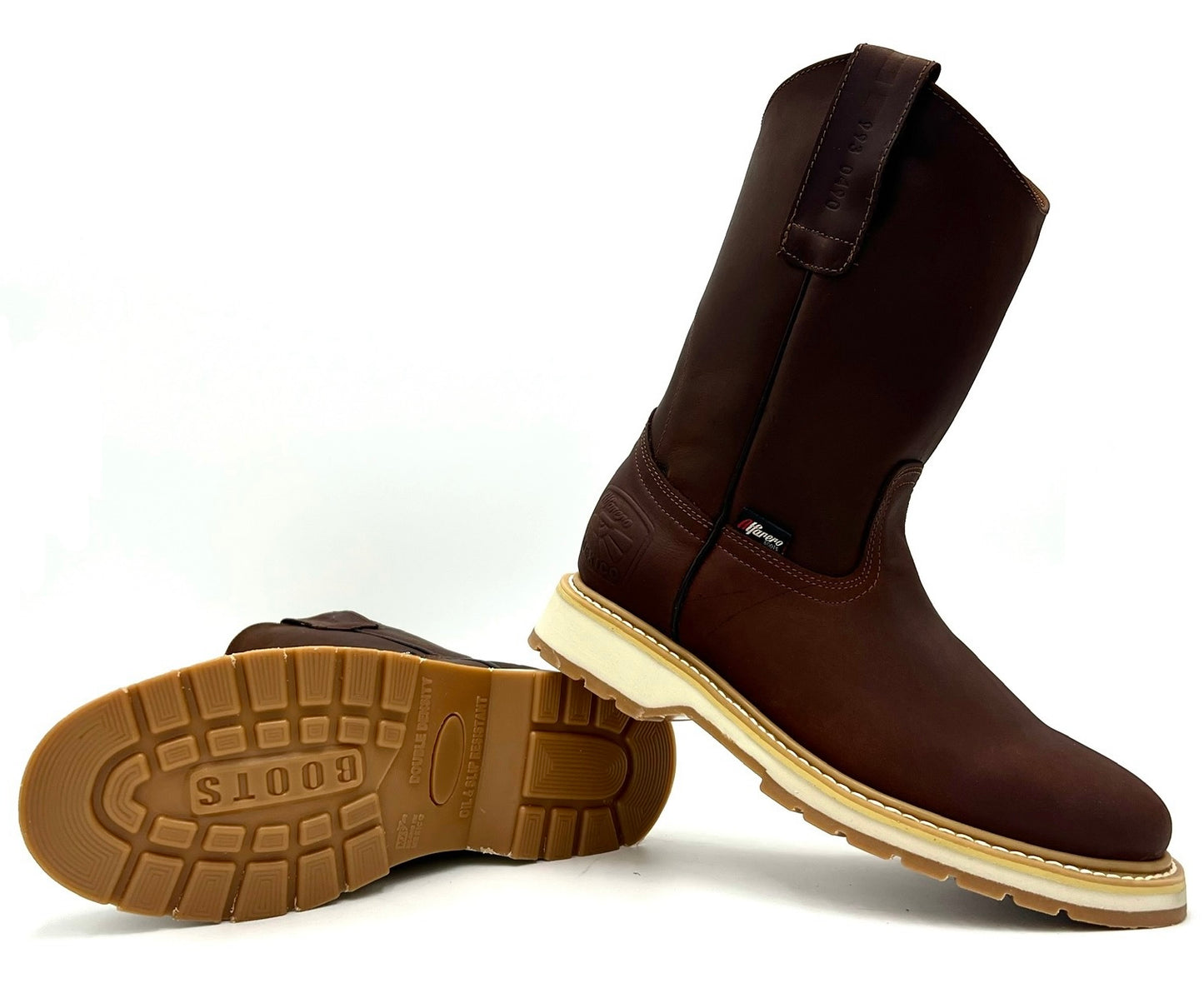 AO-490 Copper Brown Roper Boot image 2