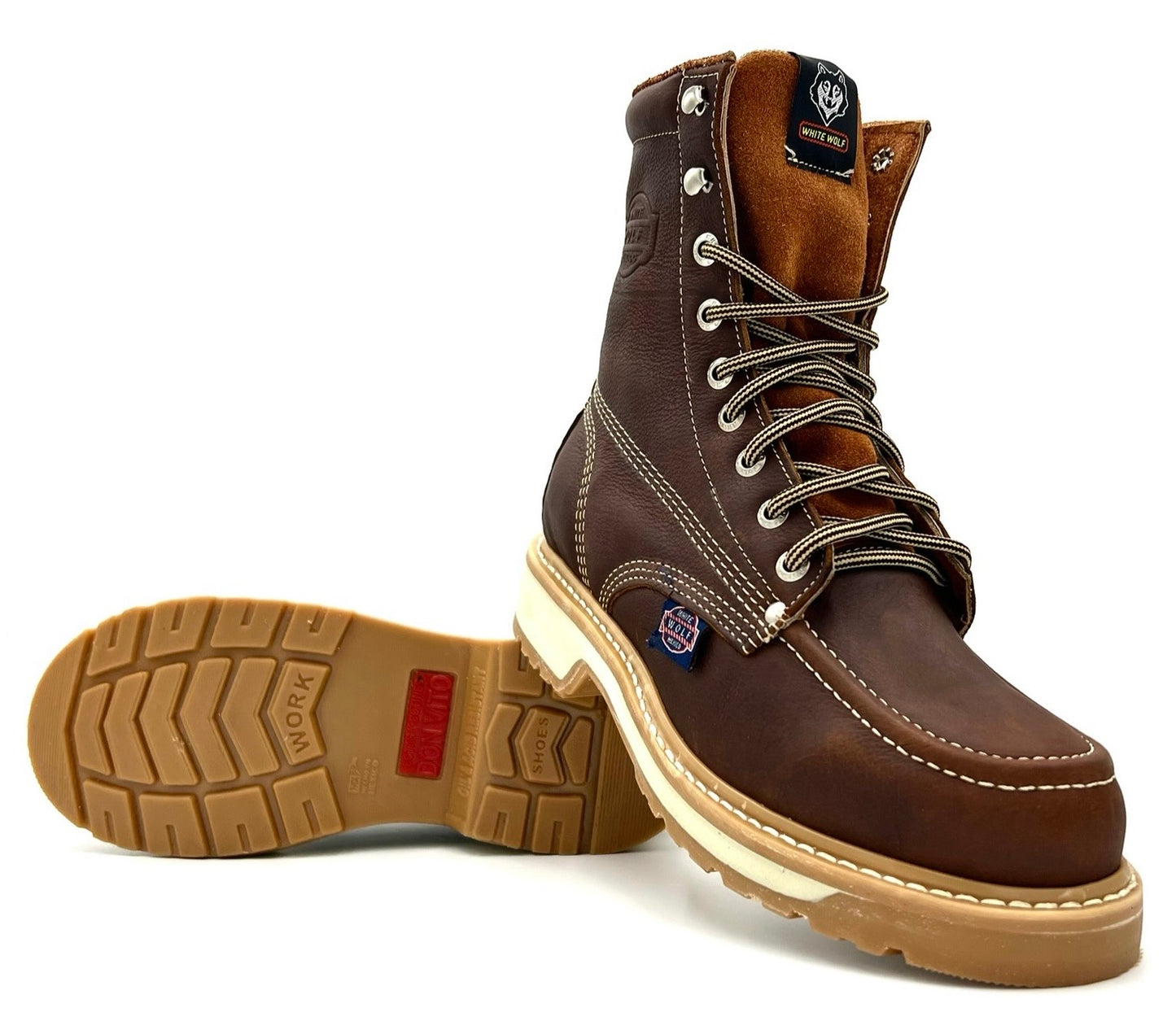 WW-955 Moc Toe Lacer Wedge Sole image 8