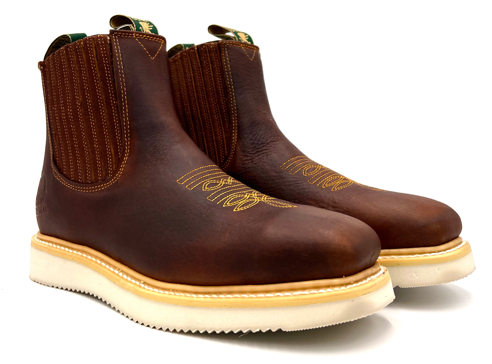 SB-3070 Rodeo Work Boots Wedge Sole image 4