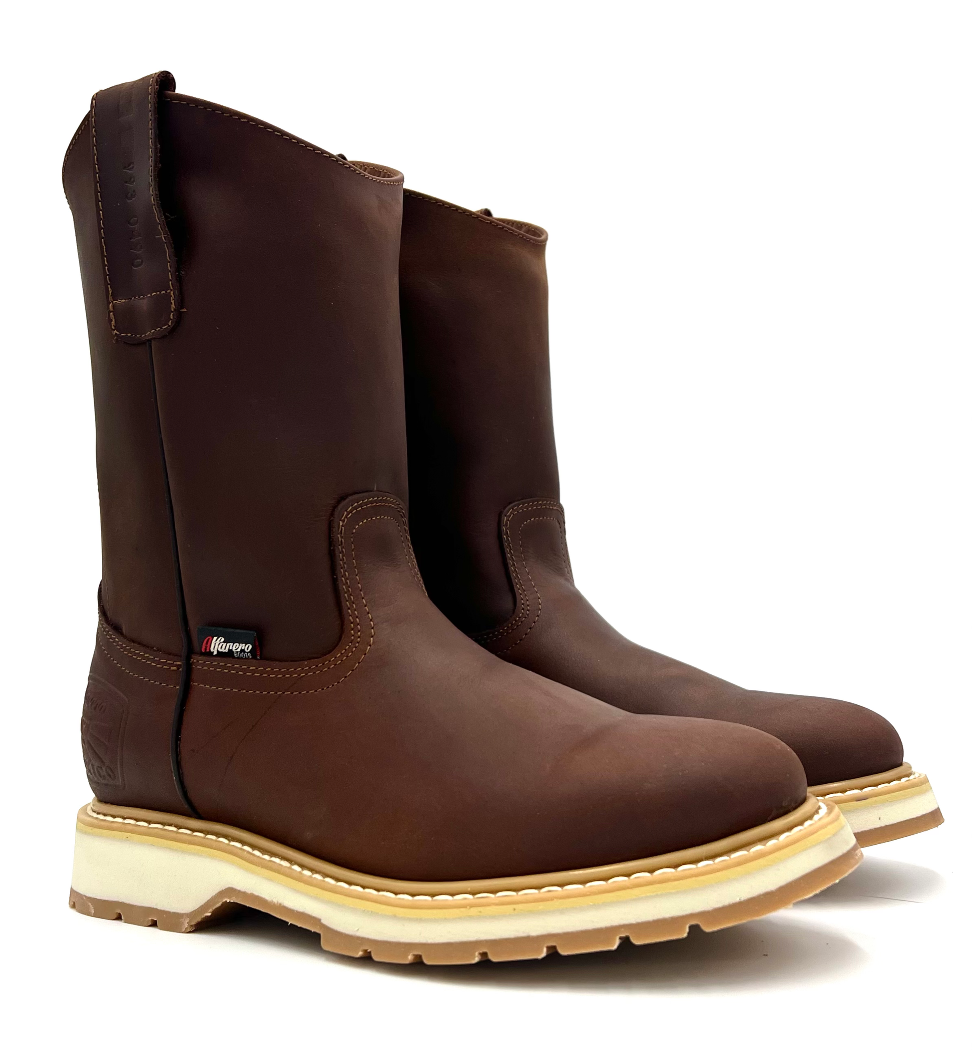 AO-490 Copper Brown Roper Boot image 4