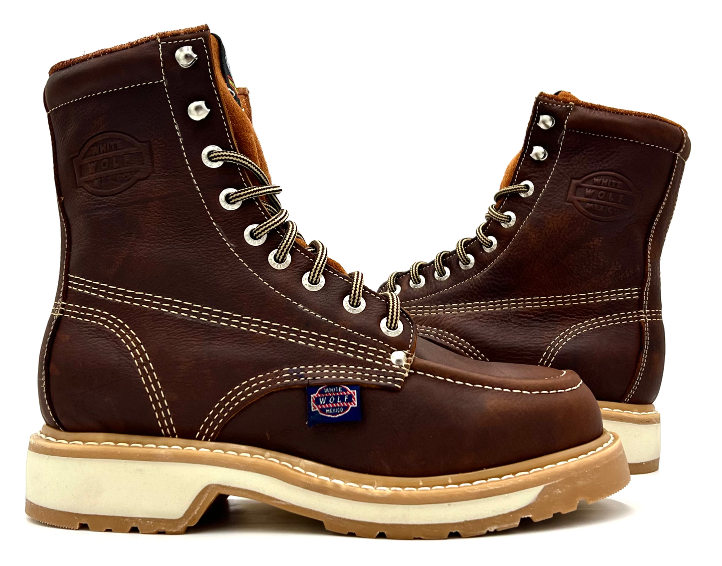 WW-955 Moc Toe Lace Up Work Boot image 2
