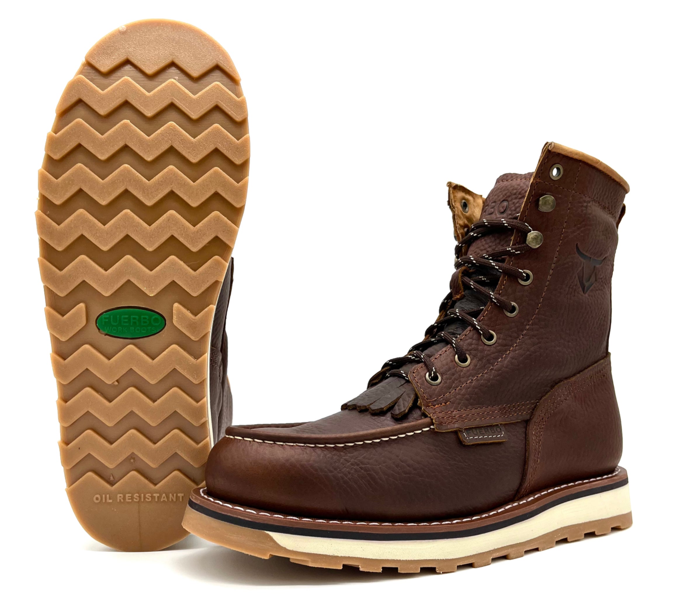 Fuerbo L-50 Brown Premium Lacer | Goodyear Welt – Fuerbo Boots