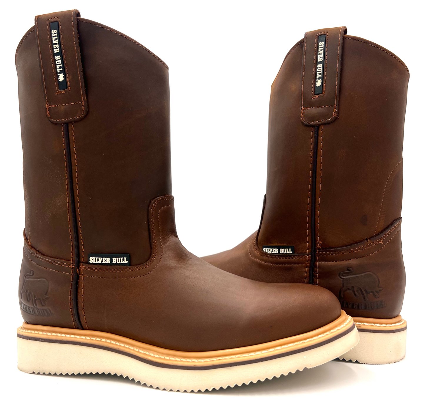 SB-700 Café Papaya Roper Work Boot Wedge Sole image 4