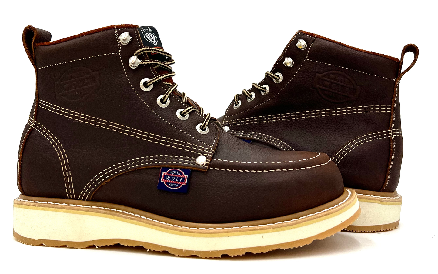 WW-965 Classic Moc Toe Work Boot Dual Density image 2