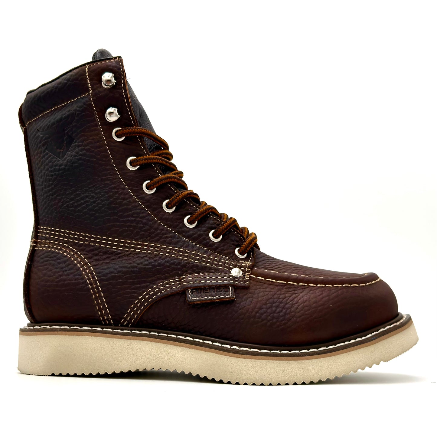 Fuerbo 955 Brown Lightweight Lacer Moc Toe