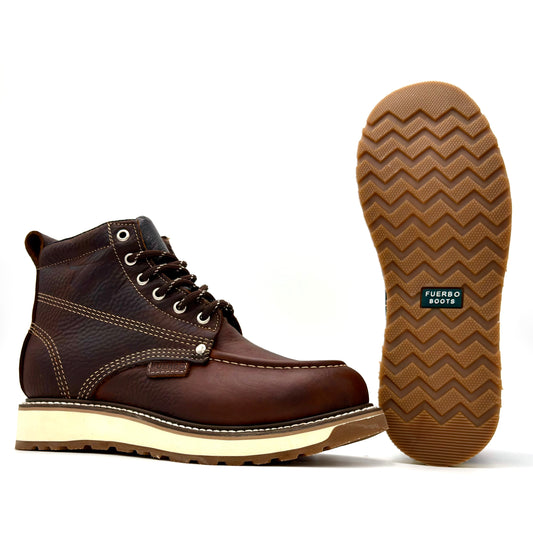 Fuerbo 965 Brown Moc Toe