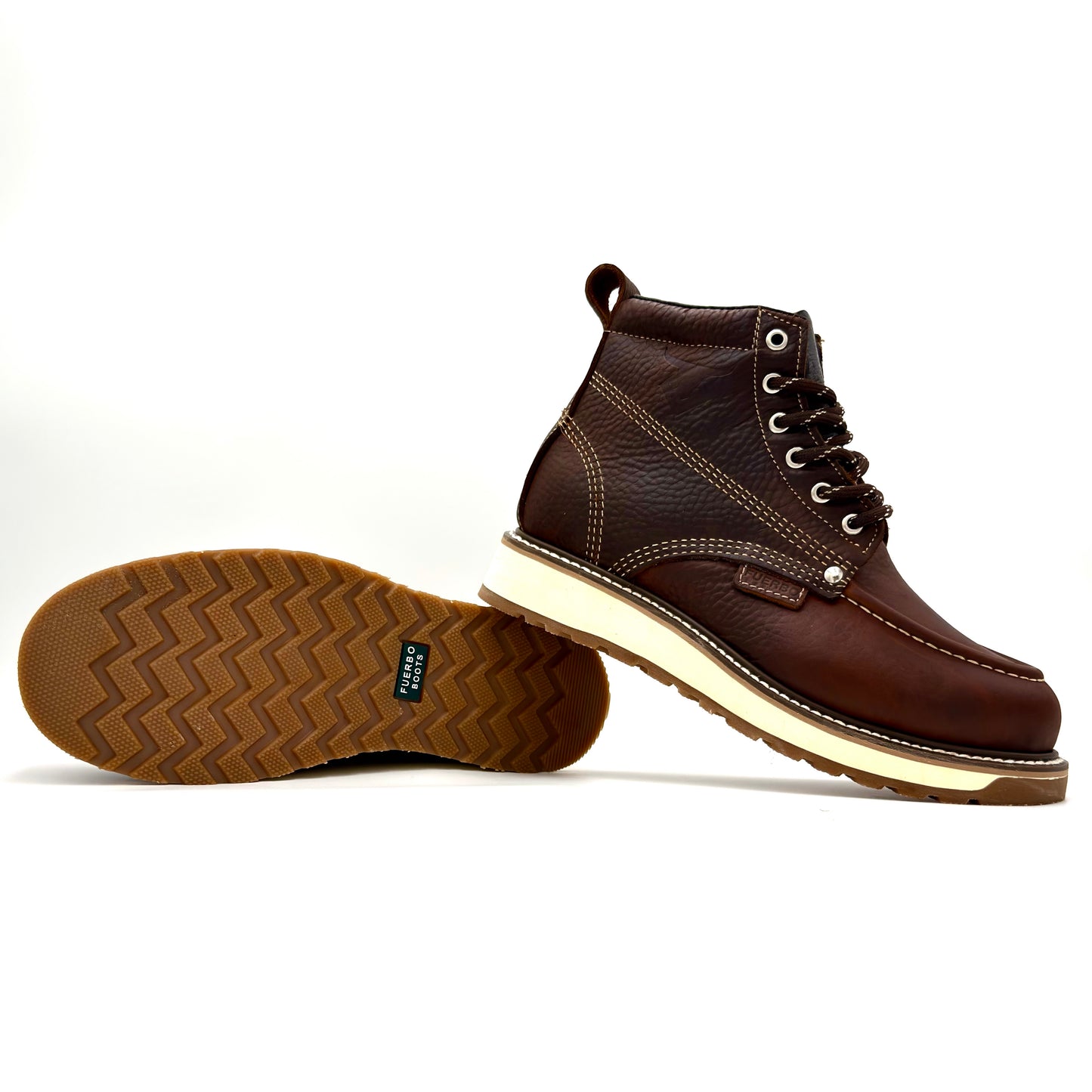 Fuerbo 965 Brown Moc Toe