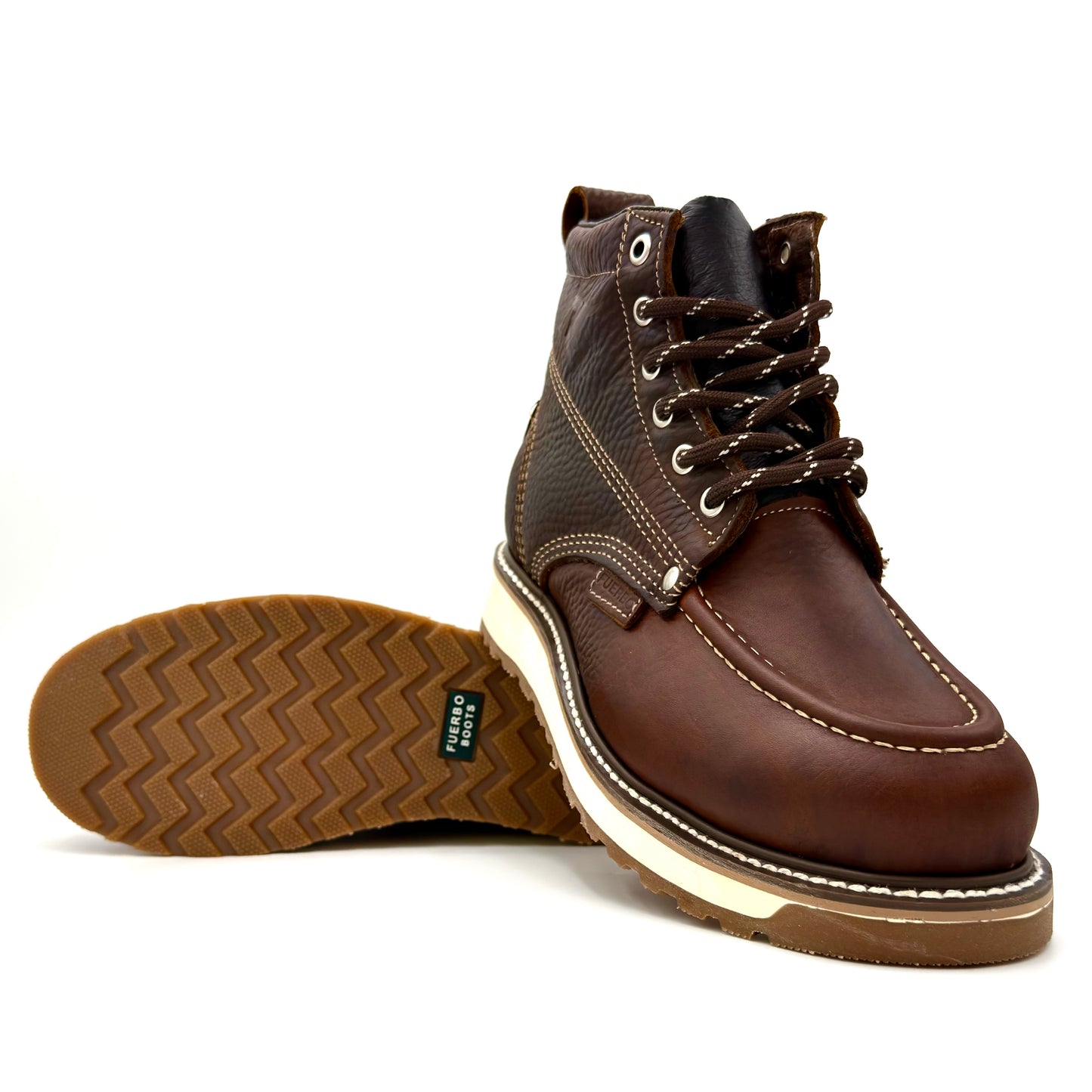 Fuerbo 965 Brown Moc Toe