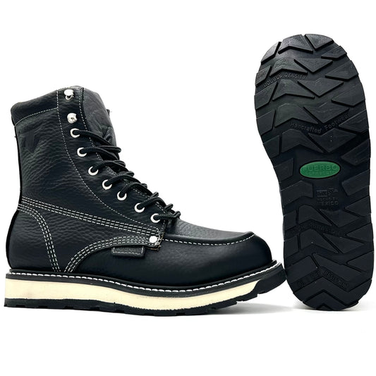 Fuerbo 955 Black Lacer Moc Toe