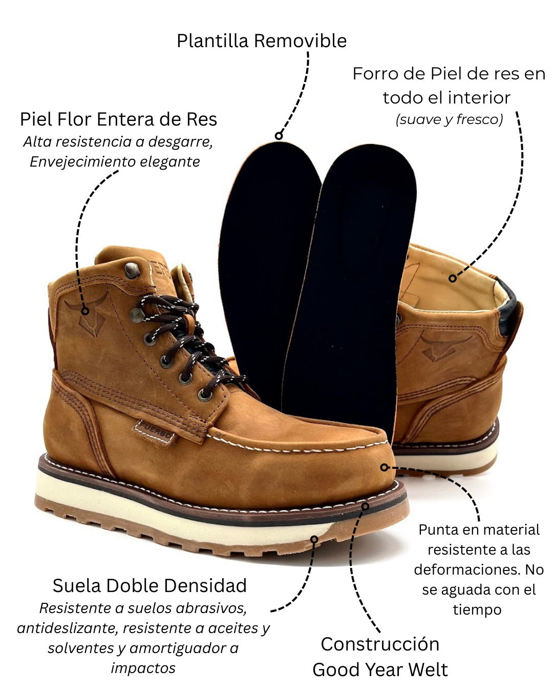 Fuerbo B-40 Mango Tan Moc Toe