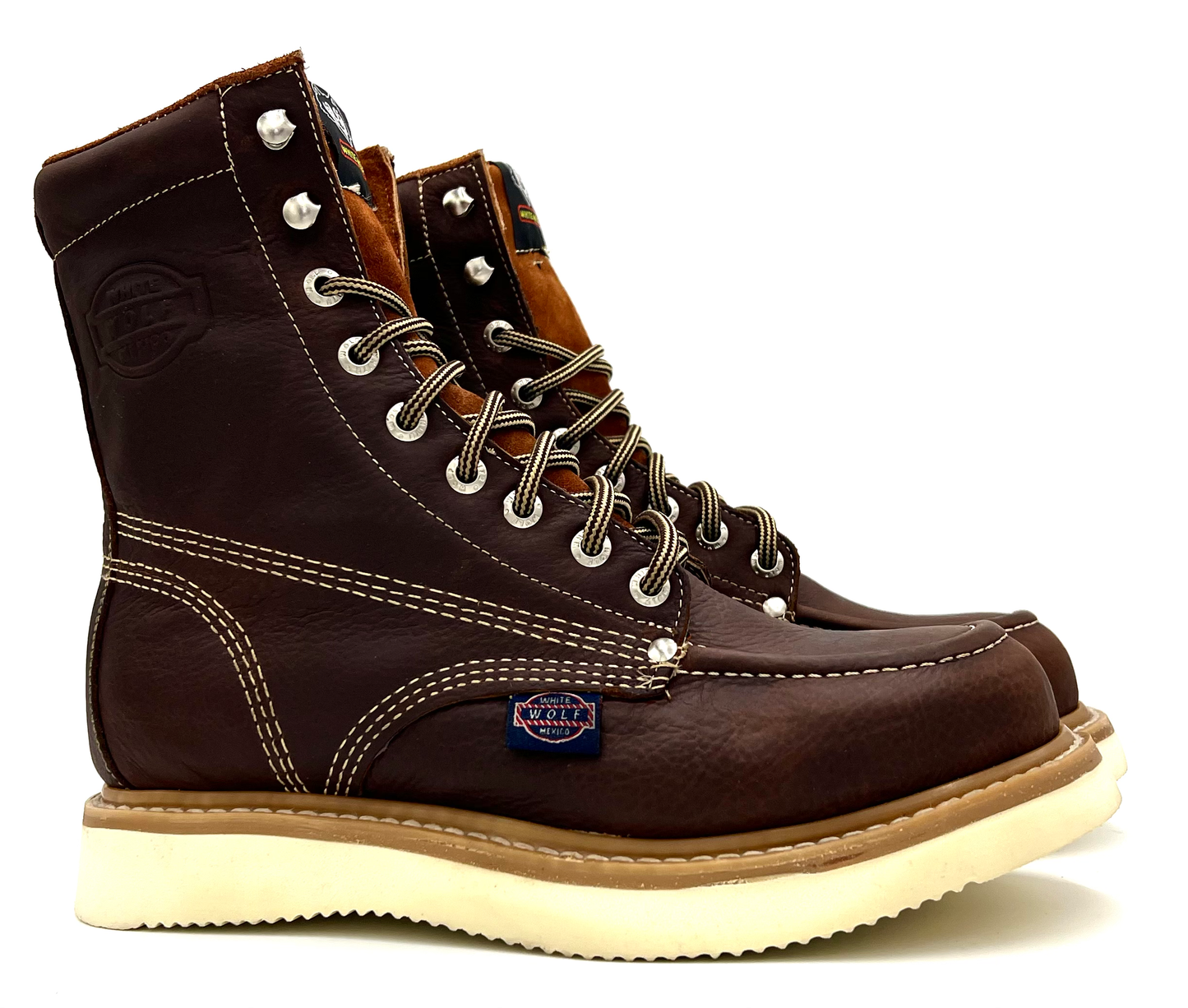 WW-955 Moc Toe Lacer Wedge Sole image 2