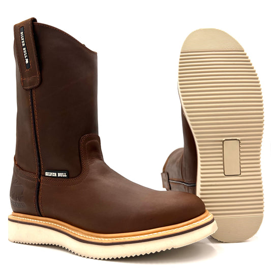 SB-700 Café Papaya Roper Work Boot Wedge Sole image 0