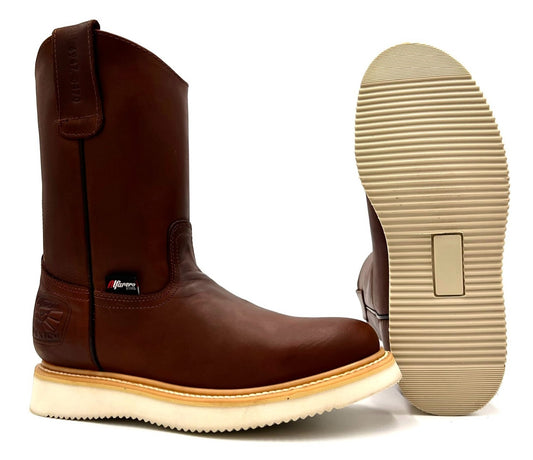 AO-470 Copper Brown Roper Work Boot image 0