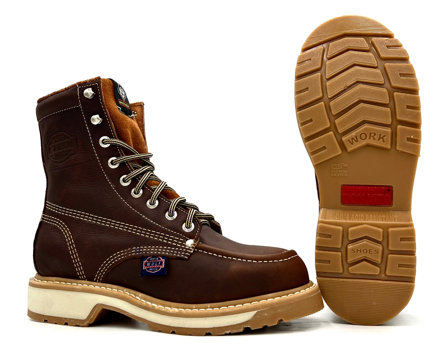 WW-955 Moc Toe Lacer Work Boot image 6
