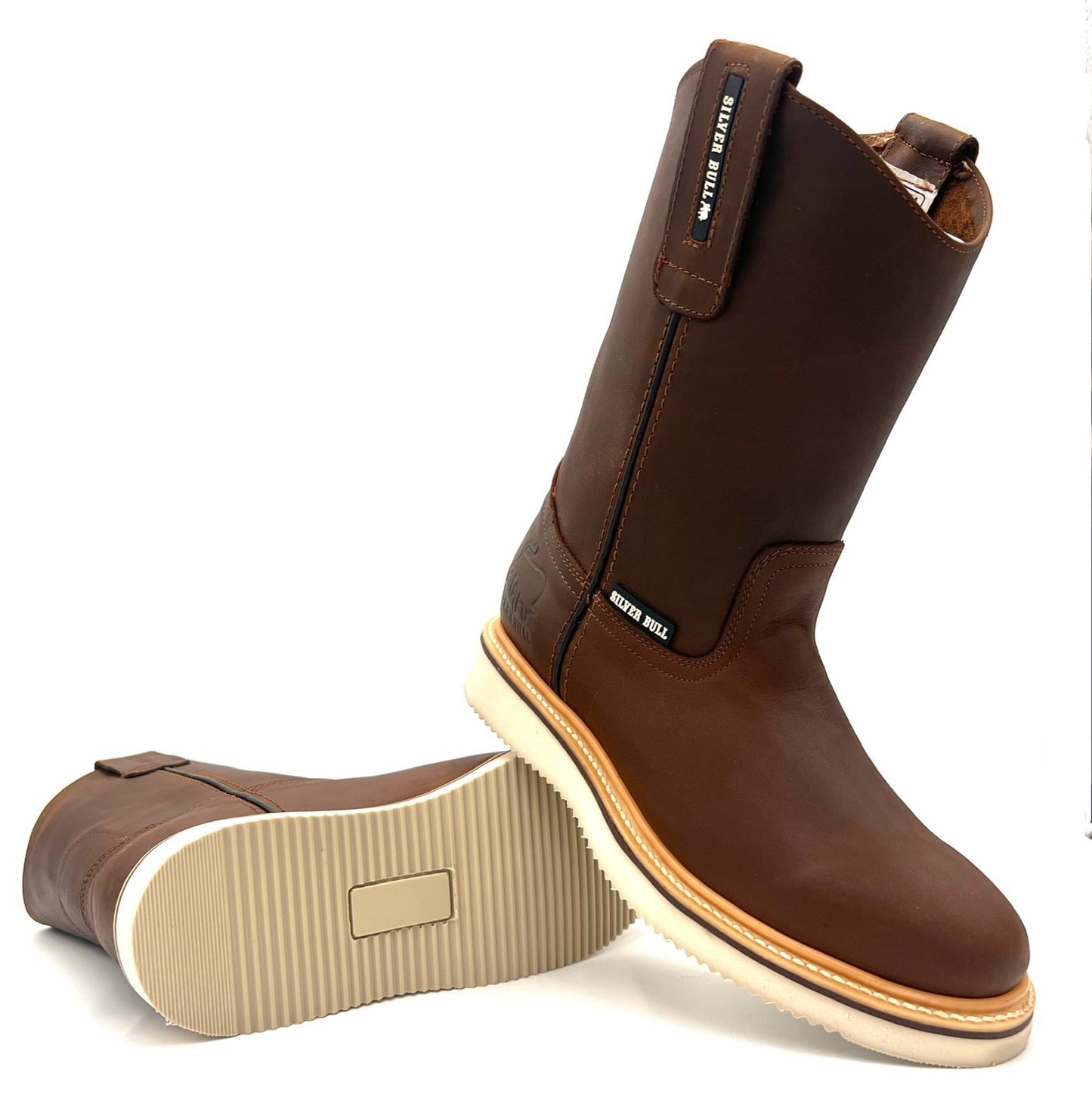 SB-700 Café Papaya Roper Work Boot Wedge Sole image 2