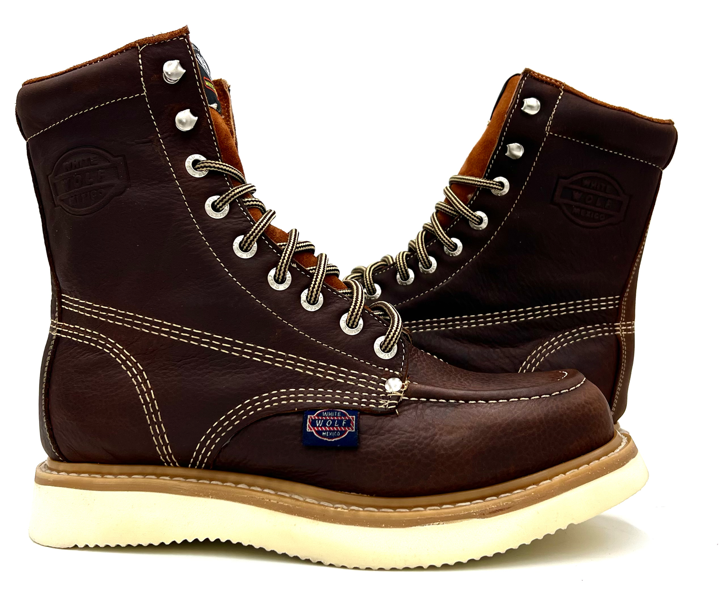 WW-955 Moc Toe Lacer Wedge Sole image 4