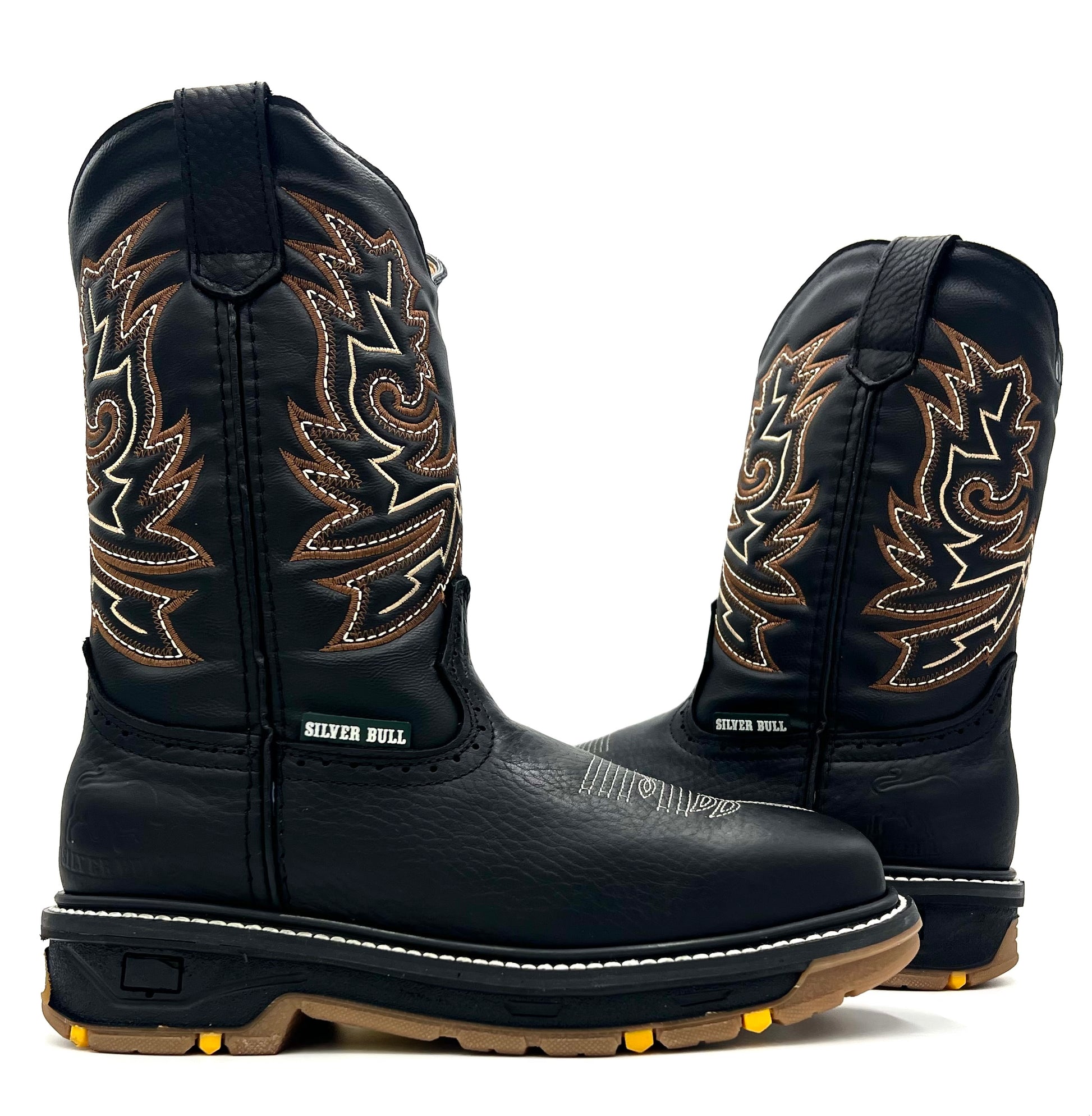SB-5059 Black Rodeo Work Boots image 1