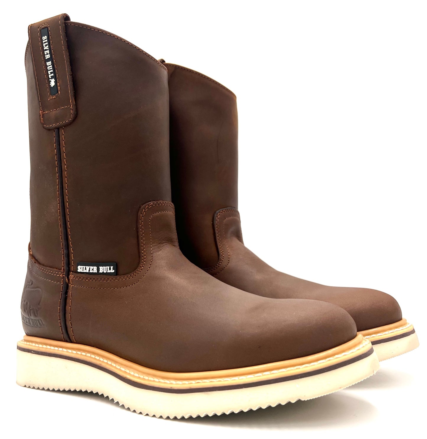 SB-700 Café Papaya Roper Work Boot Wedge Sole image 3