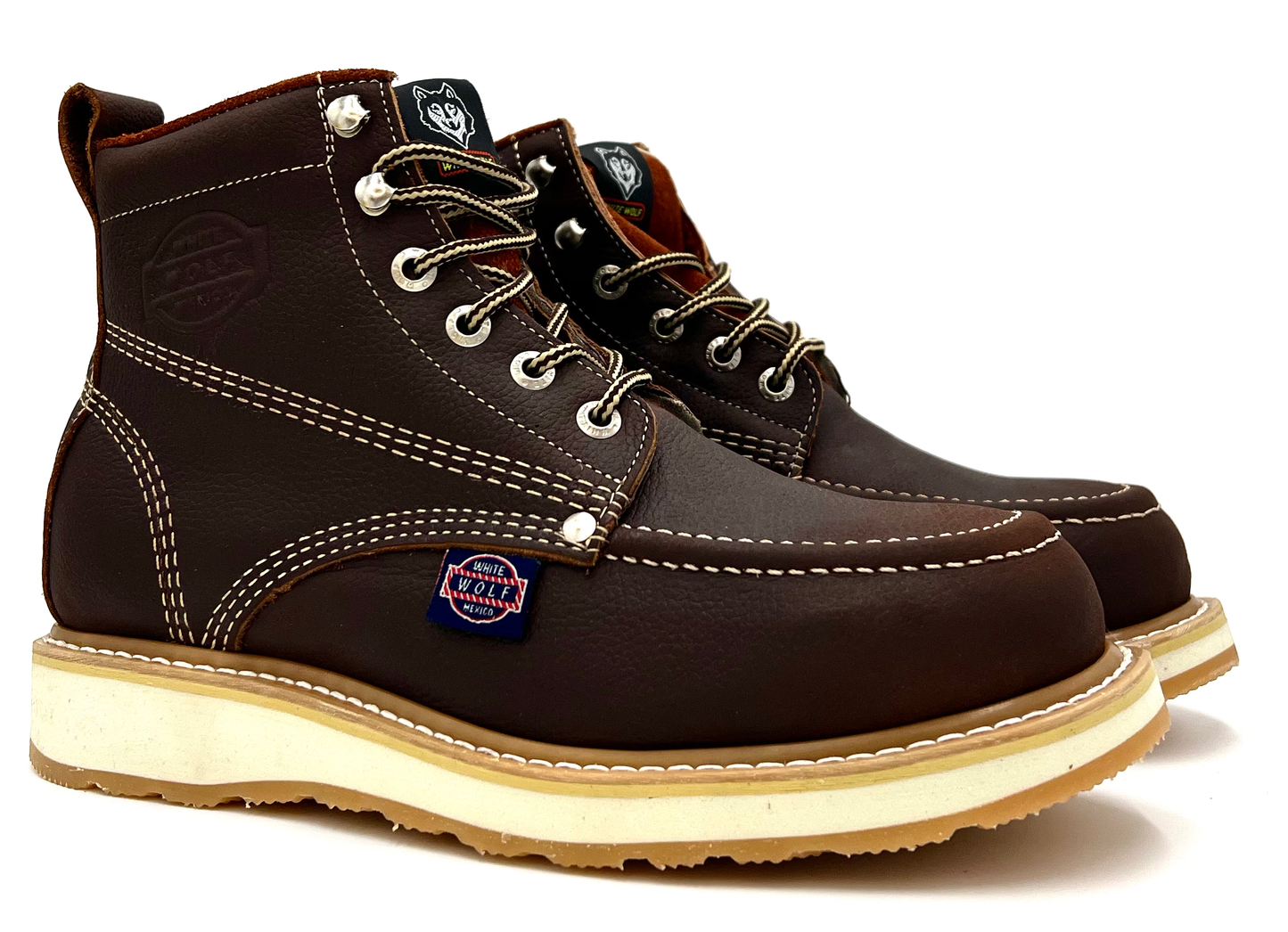 WW-965 Classic Moc Toe Work Boot Dual Density image 3