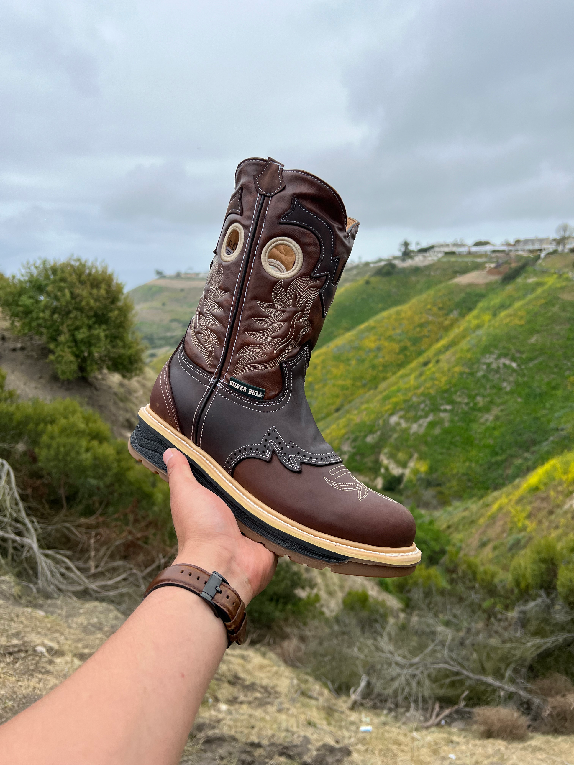 SB-6035 Rodeo Round Toe Work Boot image 5