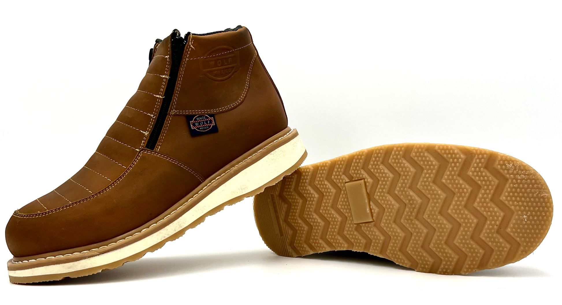 WW-980 Double Zipper Dual Density Work Boot image 2