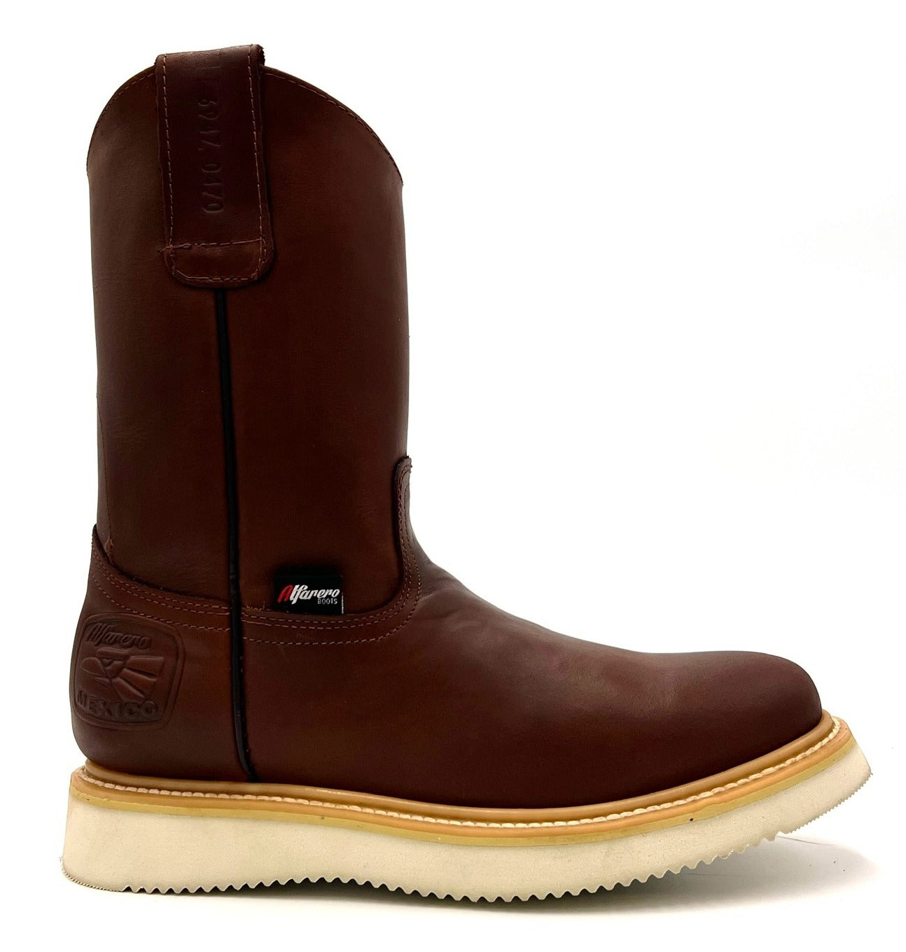 AO-470 Copper Brown Roper Work Boot image 3