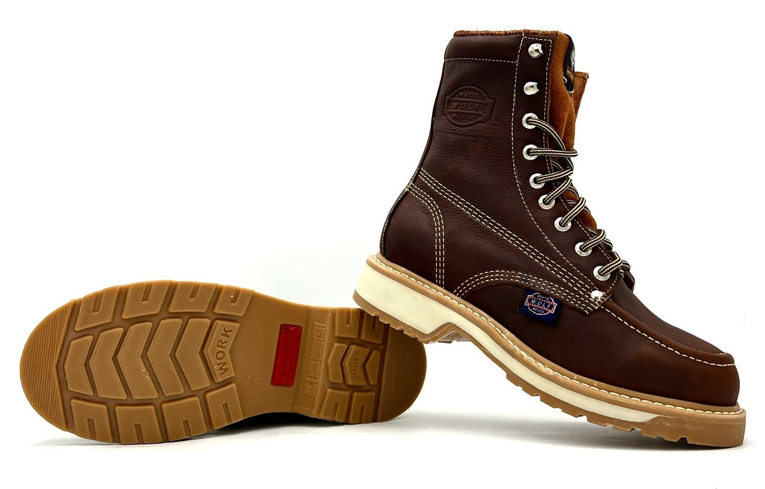 WW-955 Moc Toe Lace Up Work Boot image 4